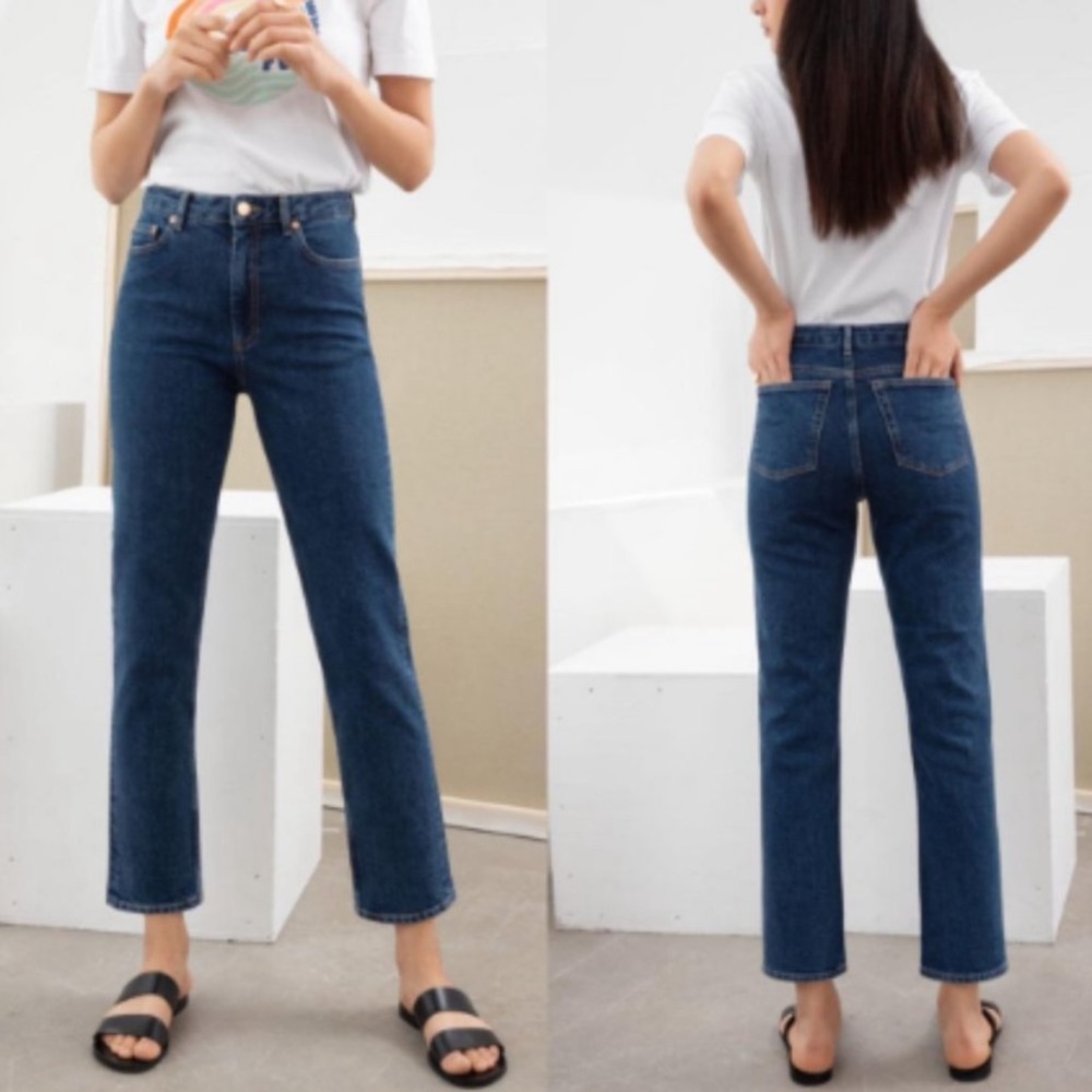 Dark wash & other stories Parisian Jeans